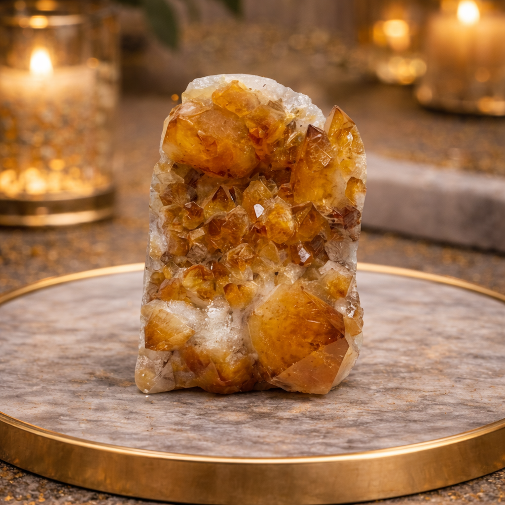 Citrine Geode — AAA Natural Crystal