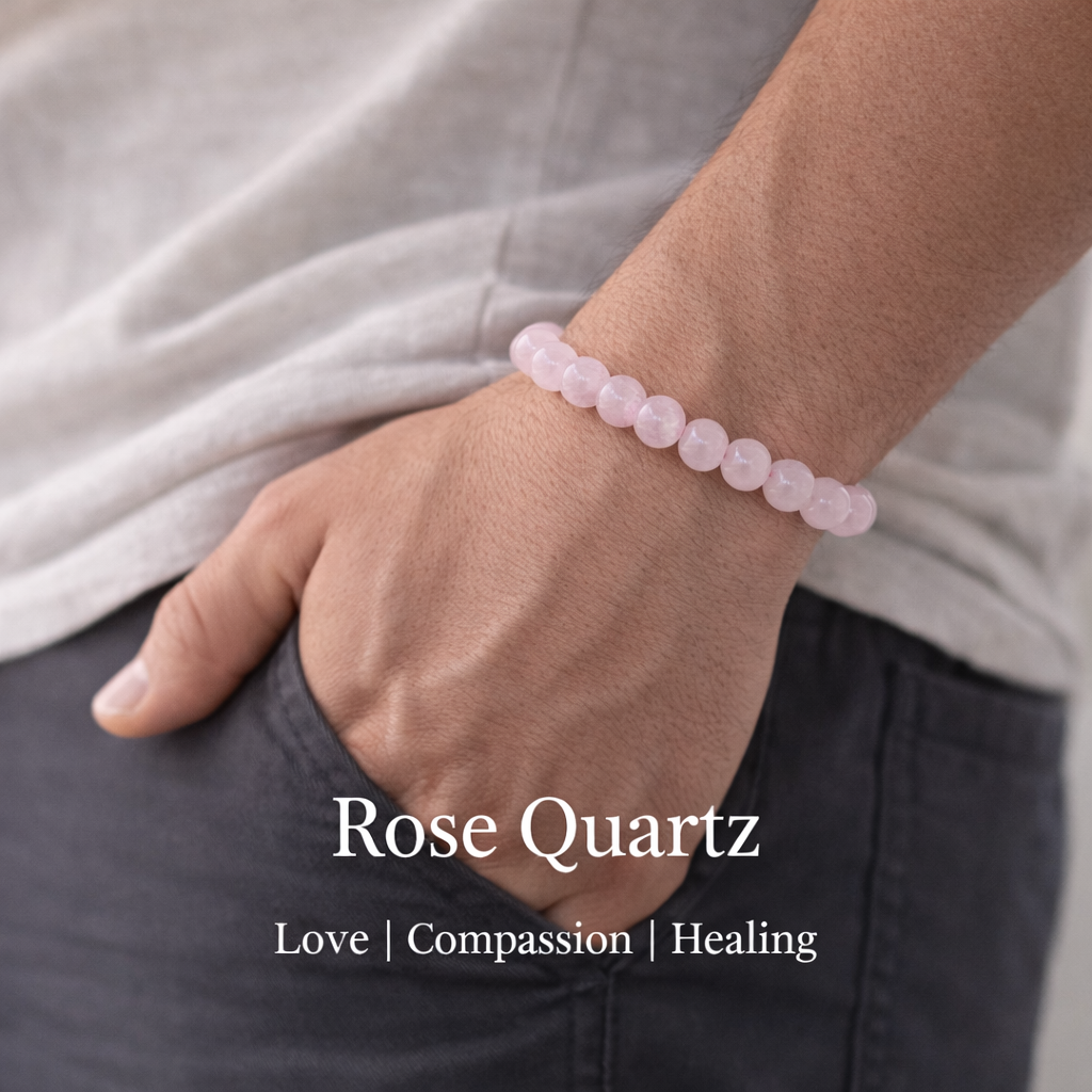 Rose Quartz Bracelet — Love & Healing