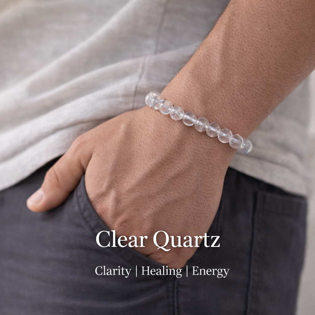 Clear Quartz Bracelet — Clarity & Amplification