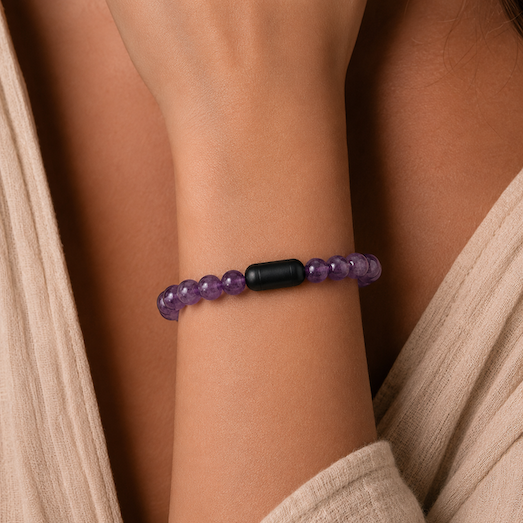 Amethyst Bracelet — Clarity & Calm