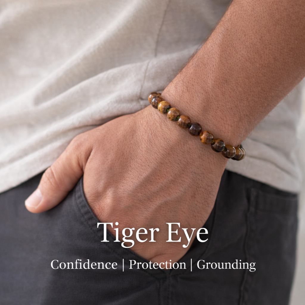 Tiger Eye Bracelet — Courage & Focus