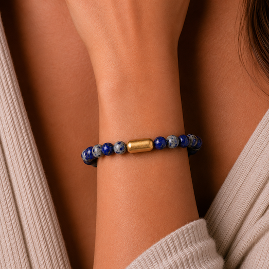 Lapis Lazuli Bracelet — Wisdom & Truth
