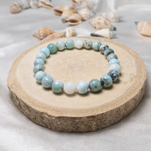 Larimar Bracelet — Peace & Serenity