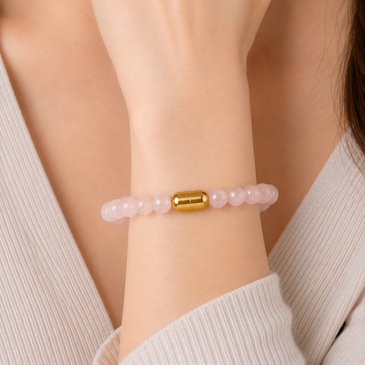 Rose Quartz Bracelet — Love & Healing