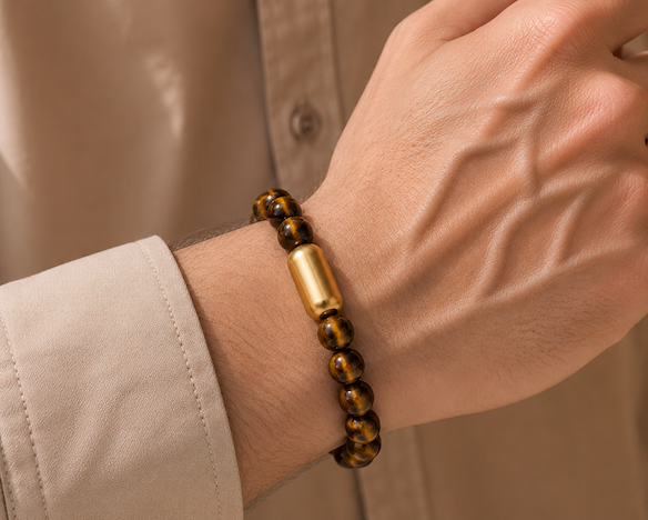 Tiger Eye Bracelet — Courage & Focus