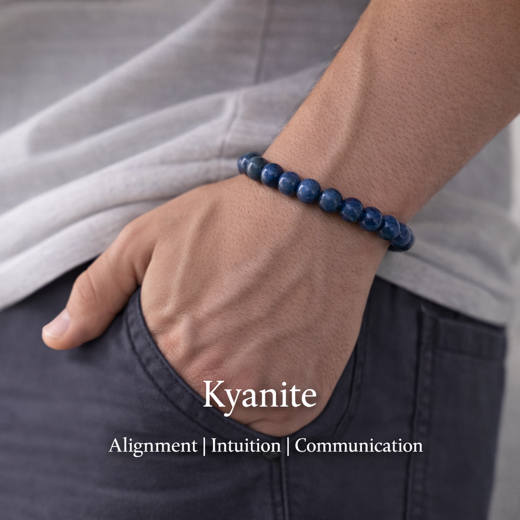 Kyanite Bracelet — Alignment & Calm