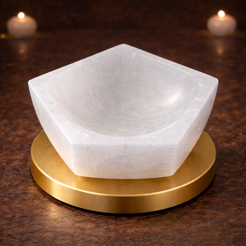 Selenite Bowl — Crystal Charging Bowl