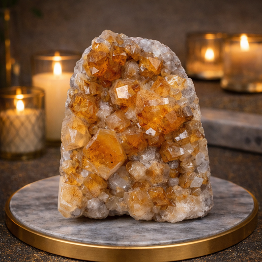 Citrine Geode — AAA Natural Crystal