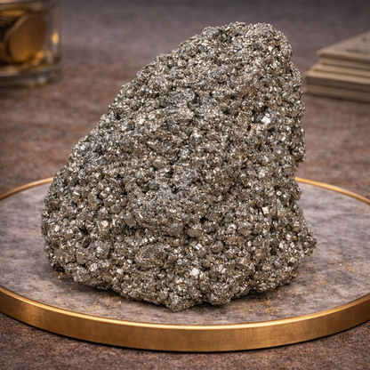 Peru Pyrite Cluster — AAA Natural Crystal