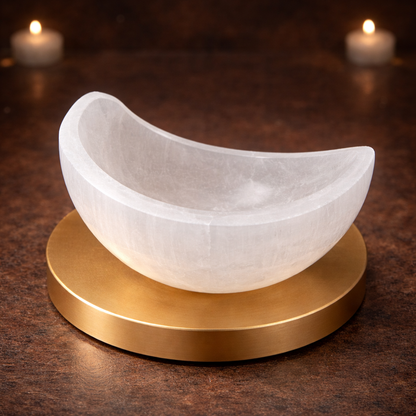 Selenite Bowl — Crystal Charging Bowl