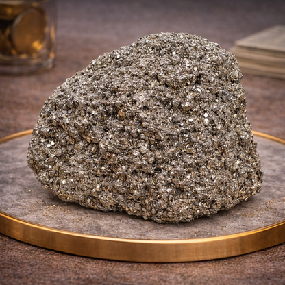 Peru Pyrite Cluster — AAA Natural Crystal