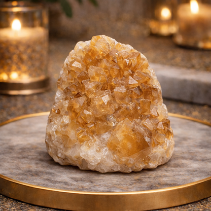 Citrine Geode — AAA Natural Crystal