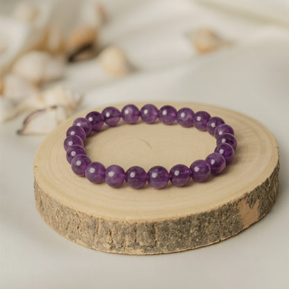 Amethyst Bracelet — Clarity & Calm