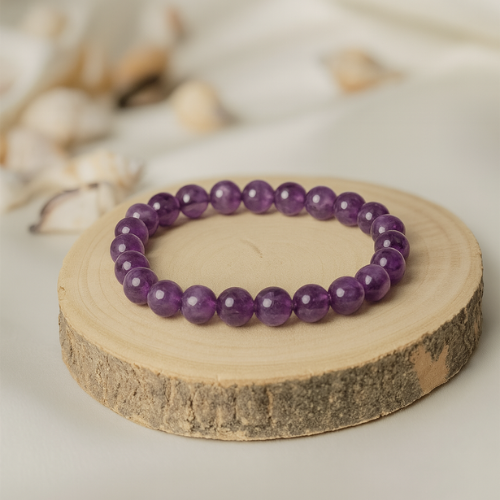 Amethyst Bracelet — Clarity & Calm