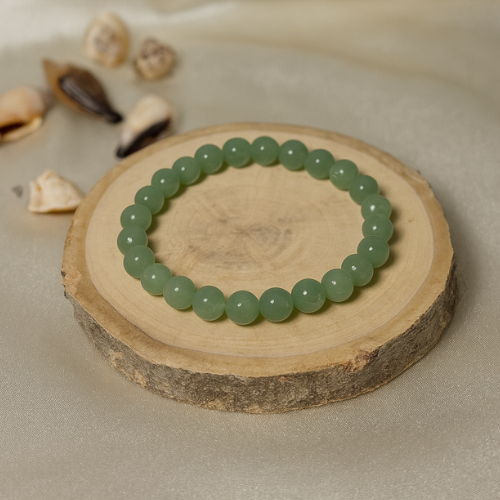 Green Aventurine Bracelet — Luck & Prosperity