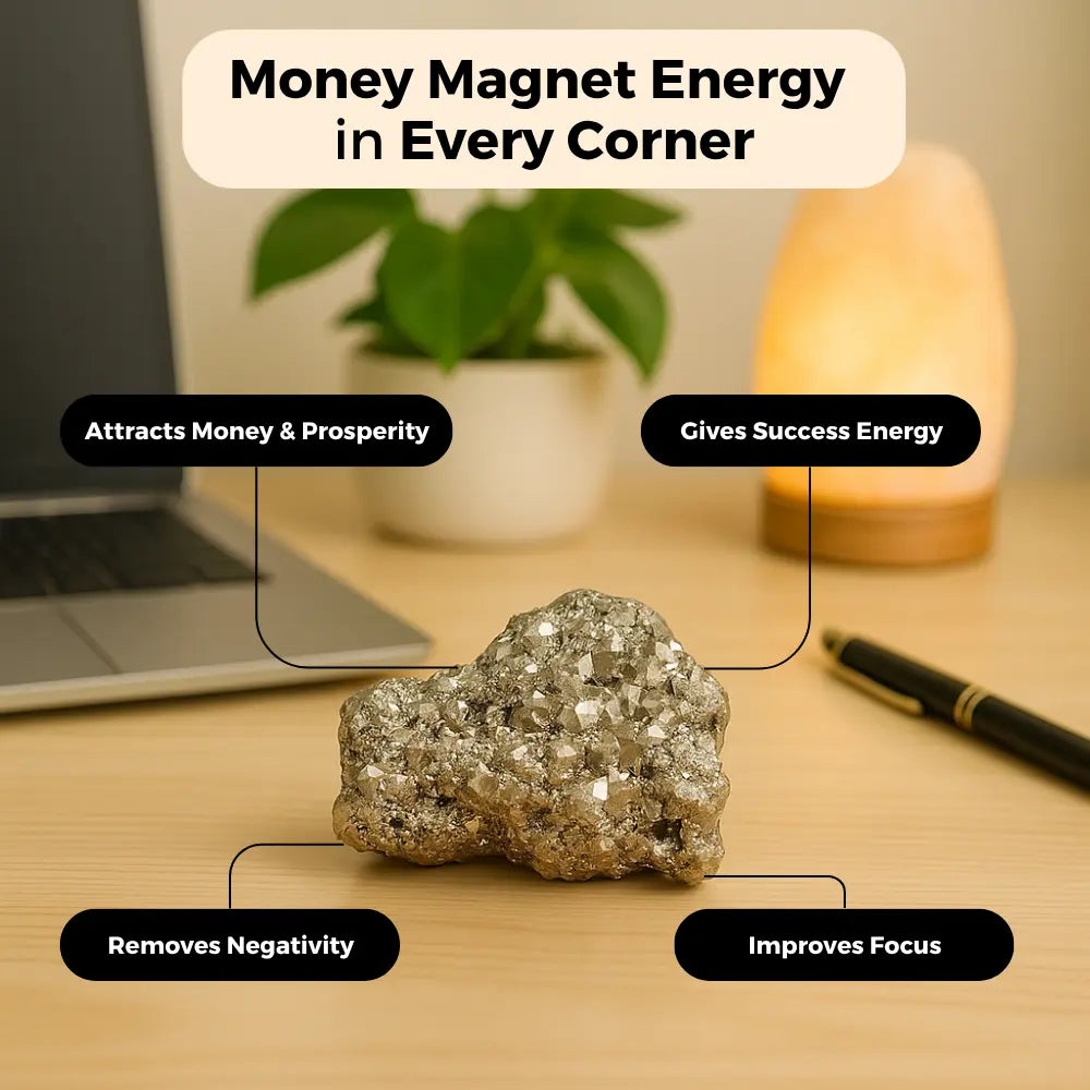 Mini Pyrite Cluster — AAA Natural Crystal