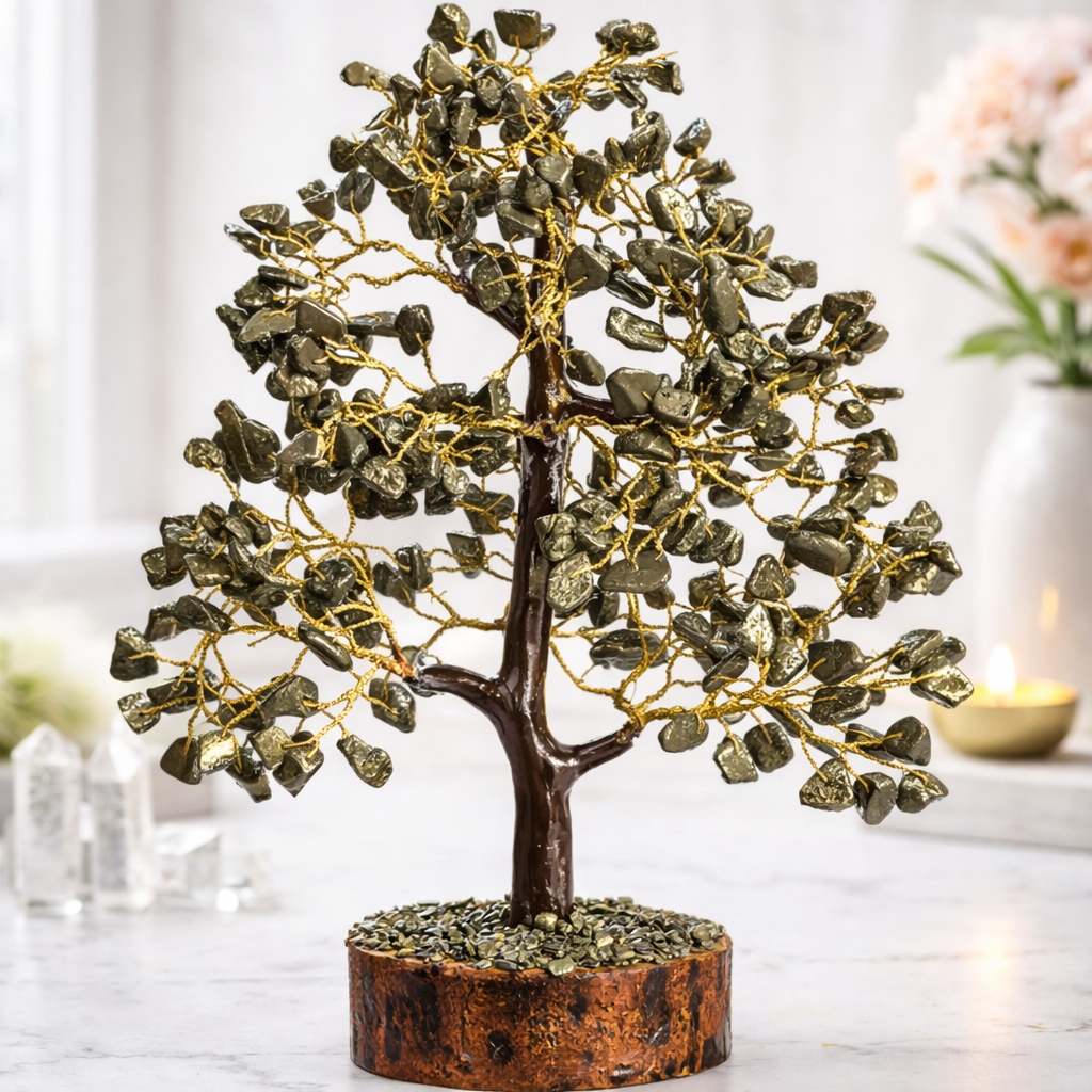Pyrite Crystal Tree — Abundance & Prosperity