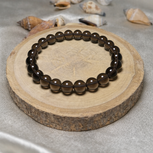Smoky Quartz Bracelet — Grounding & Calm