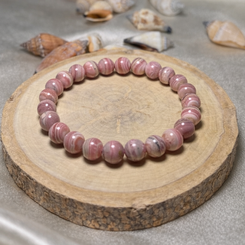 Rhodochrosite Bracelet — Compassion & Joy