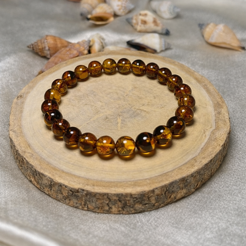 Amber Bracelet — Warmth & Healing