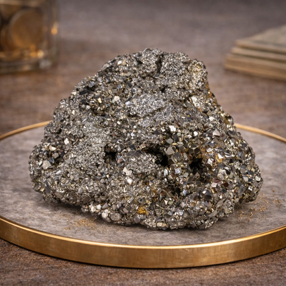 Peru Pyrite Cluster — AAA Natural Crystal