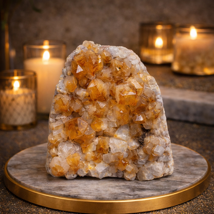 Citrine Geode — AAA Natural Crystal
