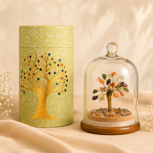 7 Chakra Crystal Wish Tree — Balance & Harmony