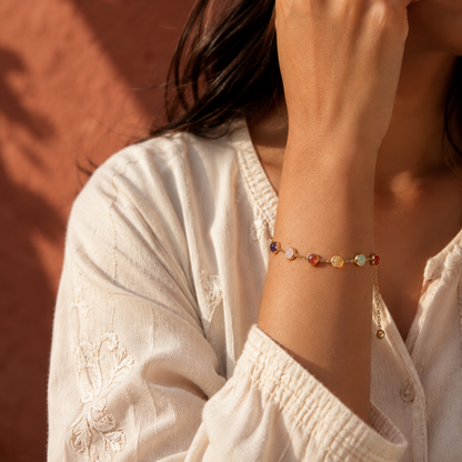 The 7 Stone Bracelet — Saptaratna