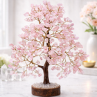 Rose Quartz Crystal Tree — Love & Healing