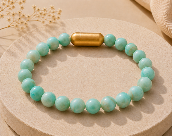 Amazonite Bracelet — Calm & Courage