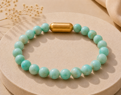 Amazonite Bracelet — Calm & Courage
