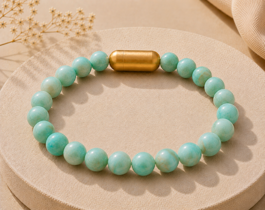Amazonite Bracelet — Calm & Courage