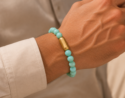 Amazonite Bracelet — Calm & Courage