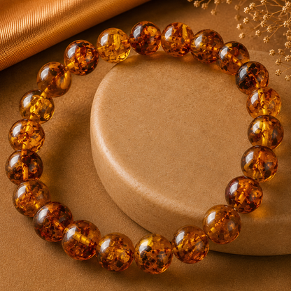 Amber Bracelet — Warmth & Healing