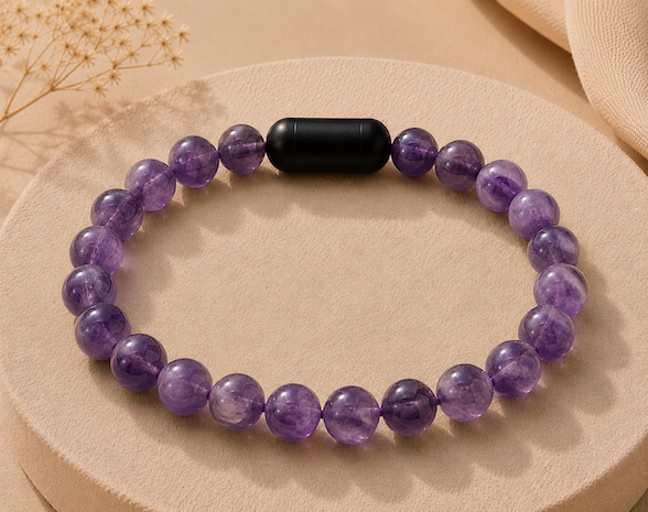 Amethyst Bracelet — Clarity & Calm