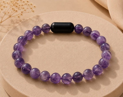 Amethyst Bracelet — Clarity & Calm