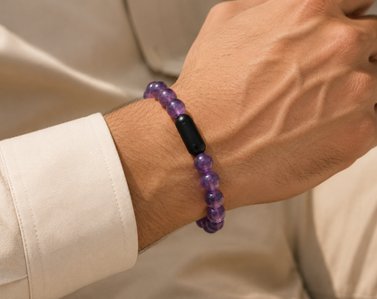 Amethyst Bracelet — Clarity & Calm