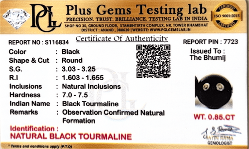 Certificate 1