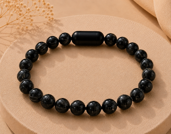 Black Tourmaline Bracelet — Protection & Grounding
