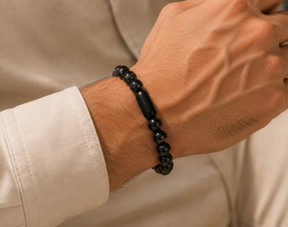 Black Tourmaline Bracelet — Protection & Grounding