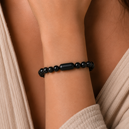 Black Tourmaline Bracelet — Protection & Grounding