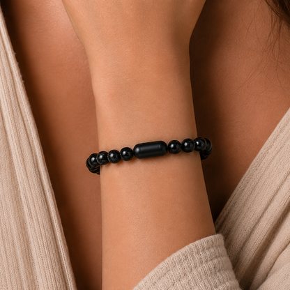 Black Tourmaline Bracelet — Protection & Grounding