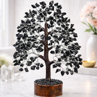 Black Tourmaline Crystal Tree — Protection & Grounding