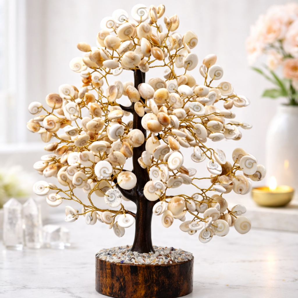 Gomti Chakra Tree — Abundance & Protection