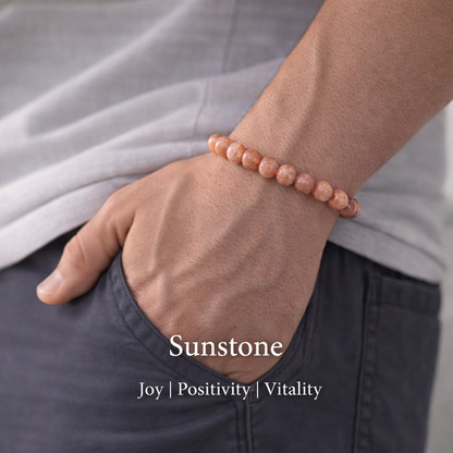 Sunstone Bracelet — Joy & Confidence
