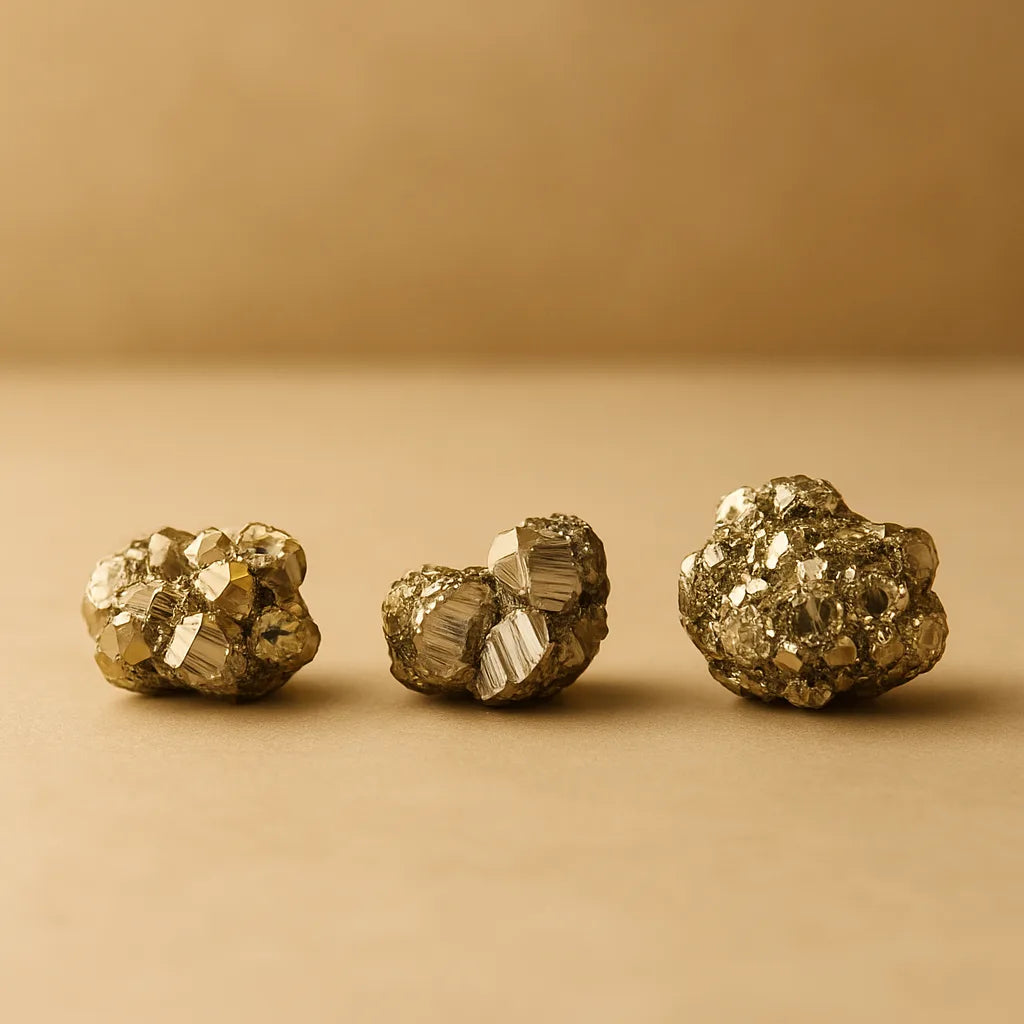 Mini Pyrite Cluster — AAA Natural Crystal