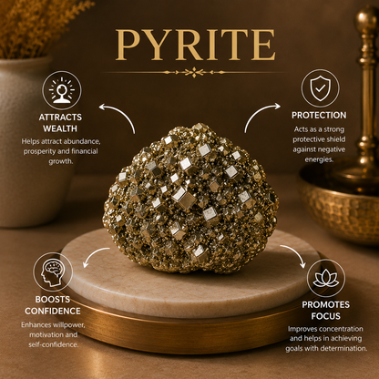 Money Magnet Pyrite Raw Stone