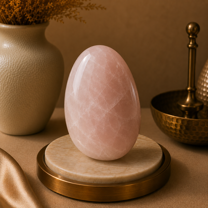 Love Magnet Rose Quartz Raw Stone