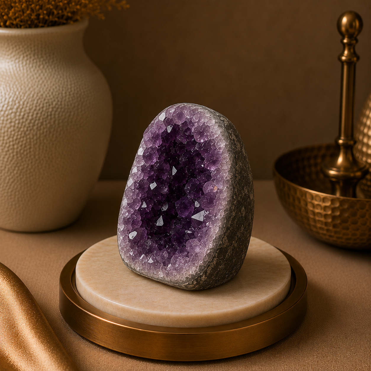 Shaant Mann Amethyst Raw Stone