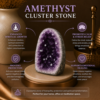 Shaant Mann Amethyst Raw Stone